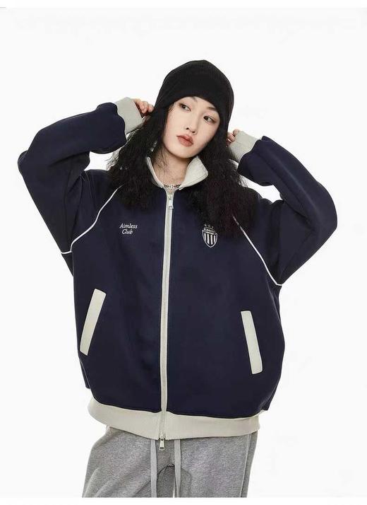 【GZ】无忧购 刺绣图案立领棒球服外套1923（截单后3-5天发货） 商品图8