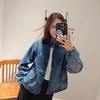 拉*夫小马刺绣复古丹宁牛仔夹克外套 商品缩略图6