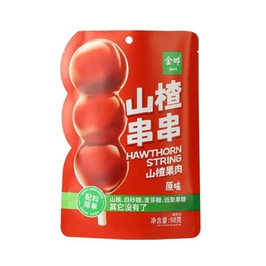 【超市】金晔山楂串串98g 商品图0