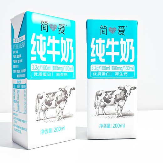 简爱纯奶200ml*12 商品图6