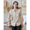 SimpleRetro法式复古百搭灯芯绒衬衫女上衣 商品缩略图3