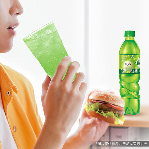 美年达青苹果味 500ml 商品图2