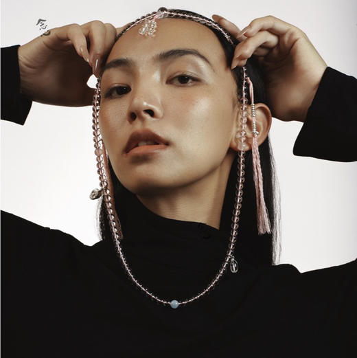 喜马拉雅白水晶念珠（粉） 商品图0