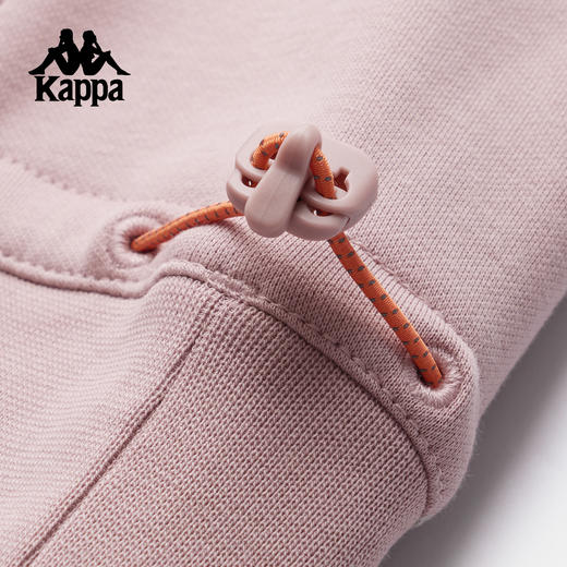 Kappa卡帕背靠背运动卫衣女秋季新款连帽套头衫宽松休闲针织卫衣K0F82MT82 商品图4
