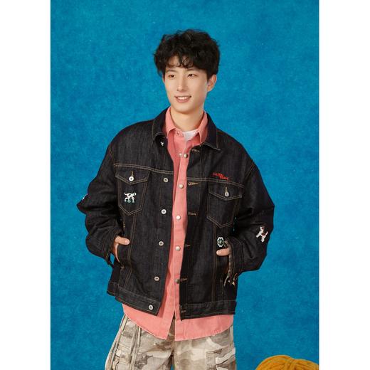 刺绣原色牛仔外套-纪念日百货门店同款164901690 商品图1