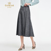 【两色可选】乔万尼2025新品时尚格雷系显瘦A型半身裙EZ3D150 商品缩略图1