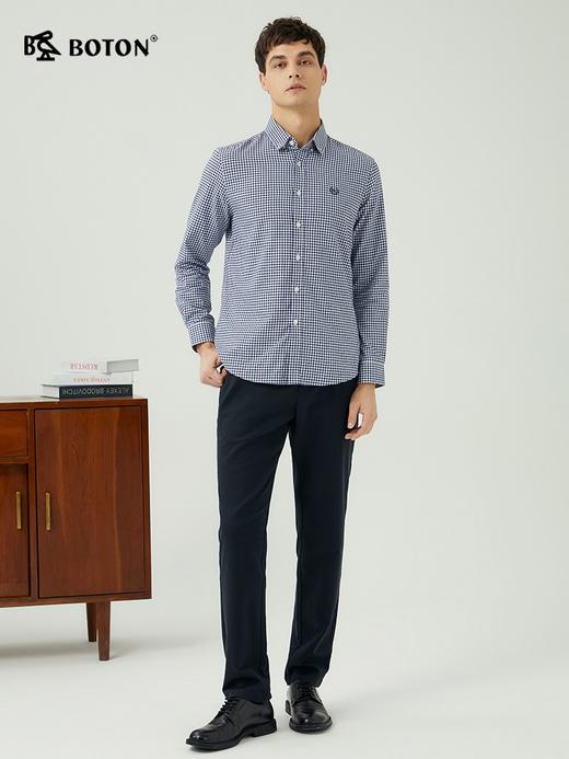 【柔软高弹】波顿男士秋冬 休闲裤 磨毛斜纹修身 柔弹显高百搭款ME876323 商品图2