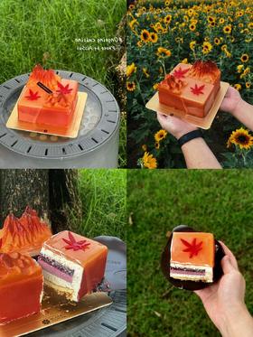 今年入秋后的第一份Cake🍰