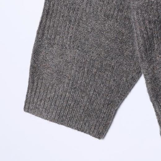 2151SDSA男士秋冬新款痞帅男装韩版格子纽扣翻领针织衫百搭时尚毛衣 商品图3