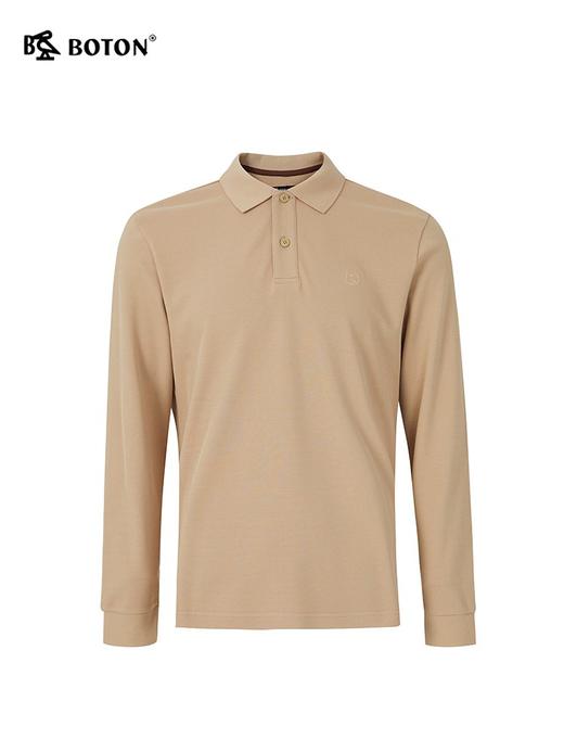 【暖焱绒】波顿男士 多季 POLO 翻领保暖 合身休闲长袖款polo衫MT977323 商品图7