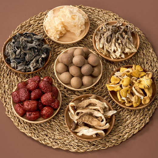 初萃物华天宝罐装山珍礼盒948g 商品图2