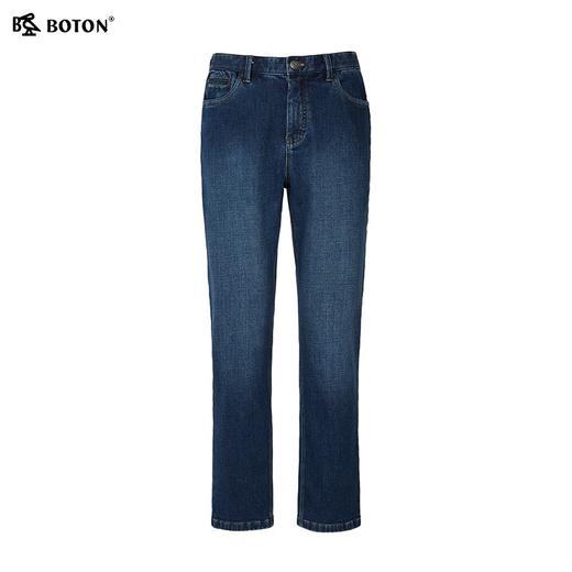 [火山岩]波顿男士秋冬 牛仔裤 怀旧直筒 合身舒适休闲长裤ME930324 商品图4