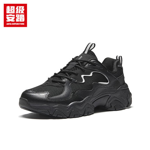 超级安踏陨石丨老爹鞋安踏男鞋秋季复古厚底增高休闲鞋运动鞋子112538853U 商品图3