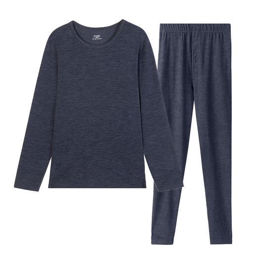 爱帝 倍舒暖绒小圆领保暖套装 商品图6