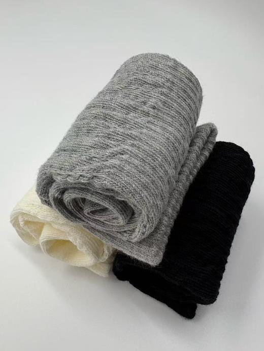 助野SUKENO  女士长筒无骨缝堆堆袜 商品图3