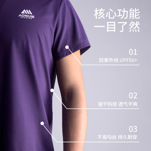 奥尼捷 冠军系列•运动速干短袖 商品图3