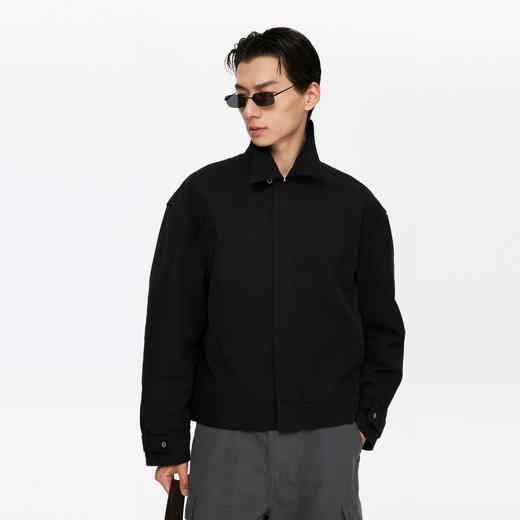 oneup薄珠帆宽松男式拉链外套 商品图3