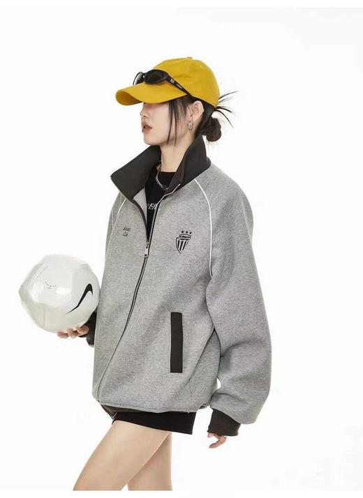 【GZ】无忧购 刺绣图案立领棒球服外套1923（截单后3-5天发货） 商品图1