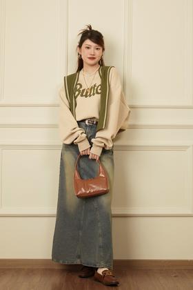 Stay2Weeks 短款字母印花卫衣上衣 18679