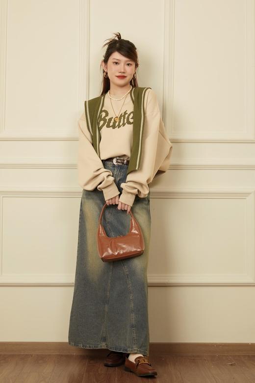 Stay2Weeks 短款字母印花卫衣上衣 18679 商品图0