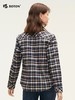 波顿女士春秋冬 格纹衬衫 舒挺随搭 合身磨毛翻领长袖款LS020324 商品缩略图2