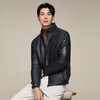 【高端系列/轻薄山羊皮/85鹅绒】柒牌立领商务厚款防风真皮皮衣男129J70630 商品缩略图1