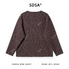31050SDSA男士秋冬新款痞帅男装潮牌撞色假两件针织衫重磅百搭复古毛衣 商品缩略图5