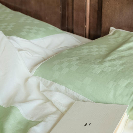 中国传统色 水洗棉四件套 柔软舒服 充满自然的肌理感 商品图0