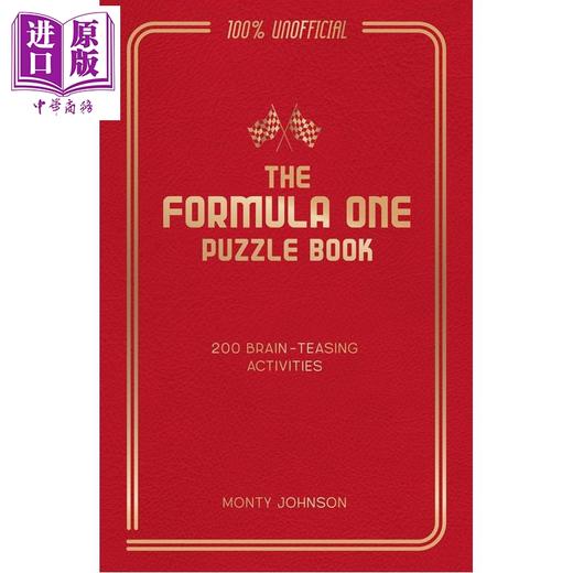 【中商原版】一级方程式赛车谜题书 The Formula One Puzzle Book 英文原版 Monty Johnson 商品图0