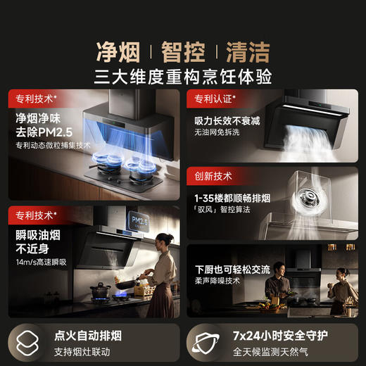米家智能净烟机Pro 单烟机/烟灶套装-618焕新季专享 商品图5