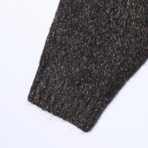 89035SDSA男士秋冬新款痞帅男装慵懒风渐变纽扣V领针织衫百搭开衫毛衣 商品图4