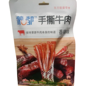 【超市】蒙都手撕牛肉香辣82g