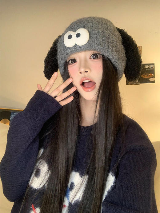 顽趣耳朵针织帽-纪念日百货门店同款165200166 商品图4