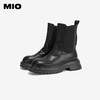 【云粉节】BF楼MIO米奥冬季简约风酷感厚底圆头切尔西靴小众黑色靴子女经典短靴M245642018吊牌价2298活动价1723 商品缩略图1