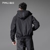 PINLI品立2025秋季新款潮牌连帽宽松夹克男士插肩袖休闲百搭外套GD253104002 商品缩略图2