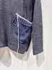 中性款斜边贴袋针织毛衣 商品缩略图2
