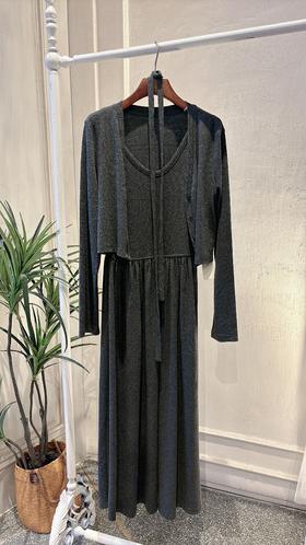 【门店同款】ENJOY秋季吊带连衣裙开衫套装 158898607