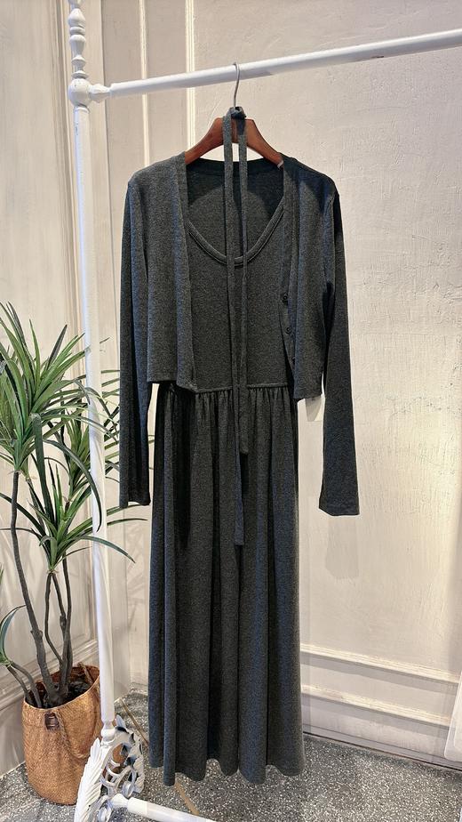 【门店同款】ENJOY秋季吊带连衣裙开衫套装 158898607 商品图0