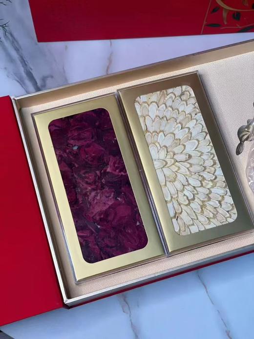 『玫瑰花西洋参礼盒』 加拿大进口西洋参+云南头期玫瑰花+杯子+勺子 集颜值、营养、实用、实惠于一身 商品图2