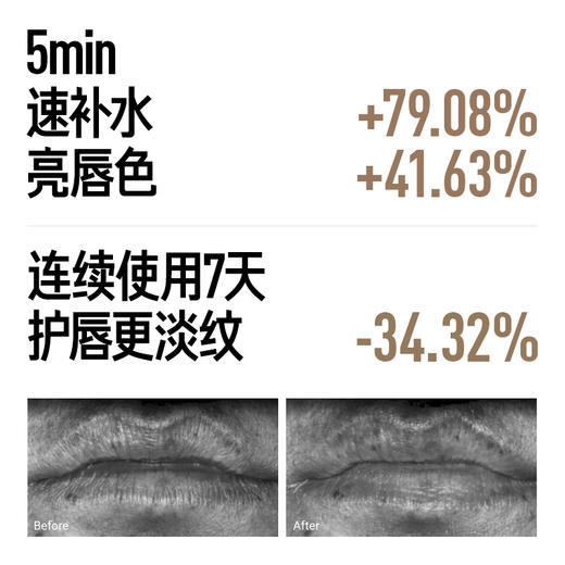 毕生之研2.0 新升级无花果味淡纹唇膏变色润唇膏4g 商品图3