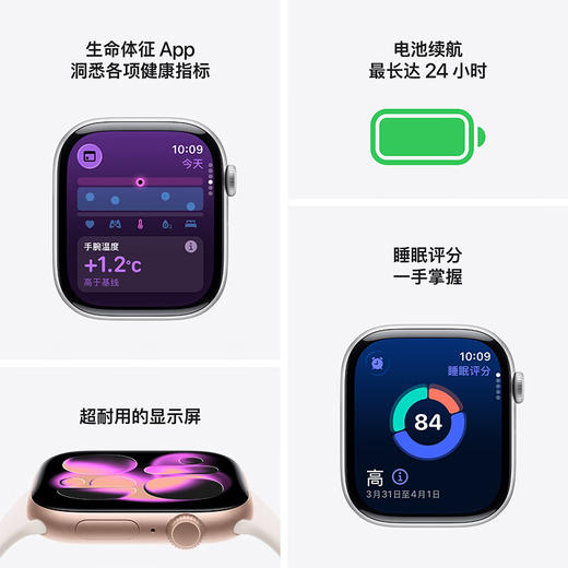 Apple Watch Series 11（GPS+蜂窝网络）铝金属表壳 2025款 商品图2