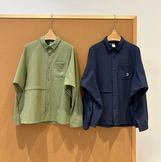 素然宽松休闲款式长袖衬衫 可当外套8092501 商品图3