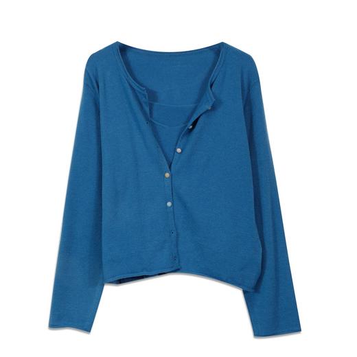 秋冬基本款针织开衫吊带俩件套纪念日百货门店同款164944391 商品图4