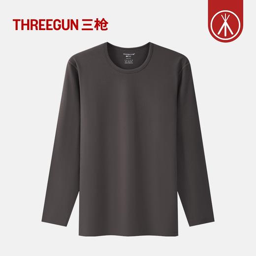 Threegun三枪 火绒棉圆领男士打底衫-T20091A01 商品图2