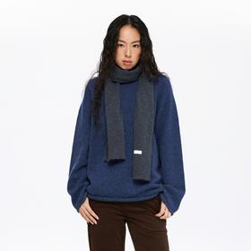 oneup全羊毛围巾