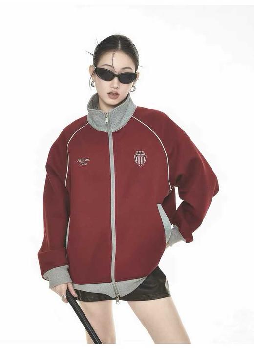 【GZ】无忧购 刺绣图案立领棒球服外套1923（截单后3-5天发货） 商品图11