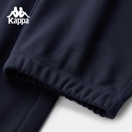 Kappa卡帕运动长裤男2025新款秋季休闲束脚裤藏蓝色卫裤针织裤子K0F72AK21 商品图4