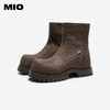 【云粉节】BF楼MIO米奥袜靴2025冬季新款圆头中跟厚底增高百搭弹力靴瘦瘦靴女靴M255652010吊牌价1498活动价1298 商品缩略图1