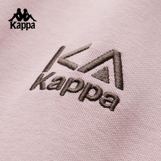 Kappa卡帕背靠背运动卫衣女秋季新款连帽套头衫宽松休闲针织卫衣K0F82MT82 商品图2