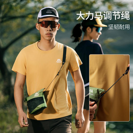 奥尼捷户外斜挎包大力马轻量化腰包男款女士登山骑行胸包2025新款 商品图3